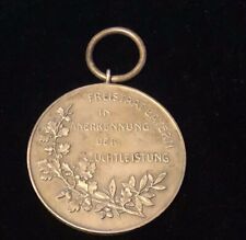 tragbare Medaille Pferdezucht Freistaat Bayern Für Anerkennung d. Zuchtleistung 