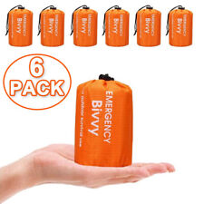 4/6er Notfallzelt Biwaksack Notfall Überleben Schlafsack Rettungsdecken Outdoor