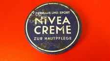 Alte Blechdose "Nivea - Creme". Nr. 368. Preis RM- .50.