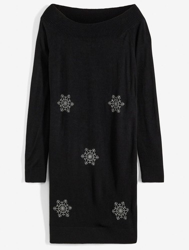 Neu carmen strickkleid mit - neu, carmen-strickkleid