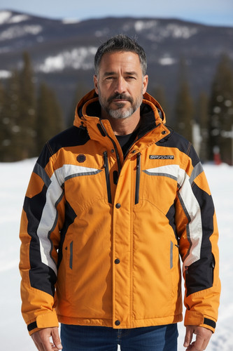Spyder jacke skijacke - skijacke, orange