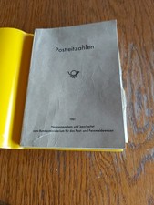 Postleitzahlenbuch BRD 1961 Im