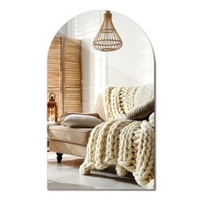 Großer Wandspiegel Bogenform