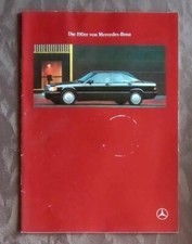 Mercedes 190 * Prospekt des beliebten Kult-Modells mit v. Farbfotos * Baby Benz