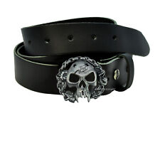 Gothic Buckle Gürtelschnalle Skull Totenkopf Rock Biker Metal  *529