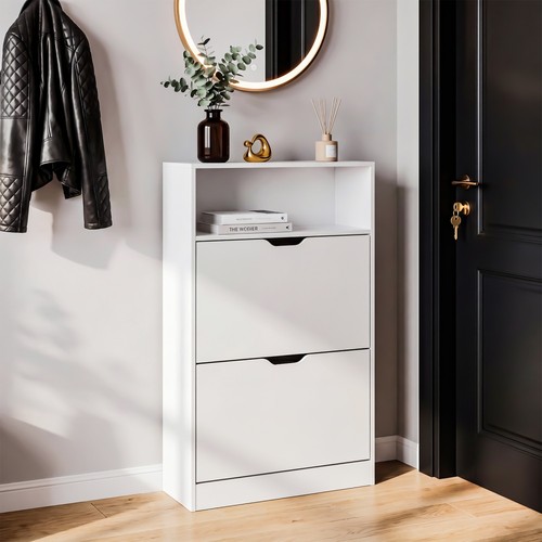 Weiß schuhschrank klappen - schuhschrank, 2
