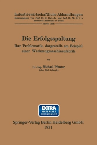 Pfauter die erfolgsspaltung - pfauter,