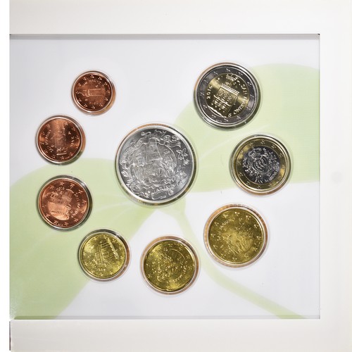 San marino set - san, euros,