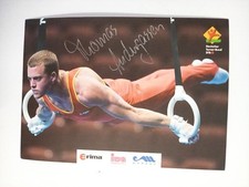 Thomas Andergassen - Sportsoldat, Kunstturnen - original Autogramm - ca. 10x15cm