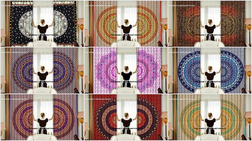 Indisches mandala schlafzimmer - indisches,