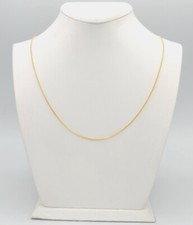 585 Gold Damen NEU Kette 45cm Fuchsschwanz 14 Karat Gelbgold Halskette 2,78g