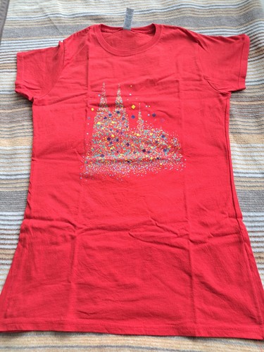 Rotes karnevals shirt - rotes,