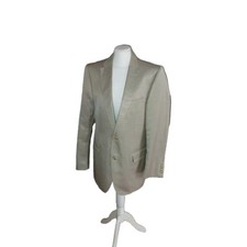 JOOP! Leinen  Seide Sakko Gr. 98 48 Lang Hellbraun  Top!!