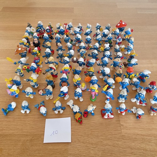 100 schleich schlümpfe - schleich,