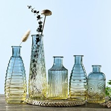 5 Stück Mini Vasen Set Vase