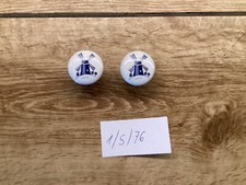 Möbelknopf Porzellan Möbelknauf Schubladen Möbelgriff Schubladen Türknauf Delft