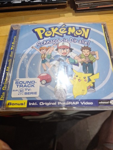 Pokemon soundtrack schnapp - cd,