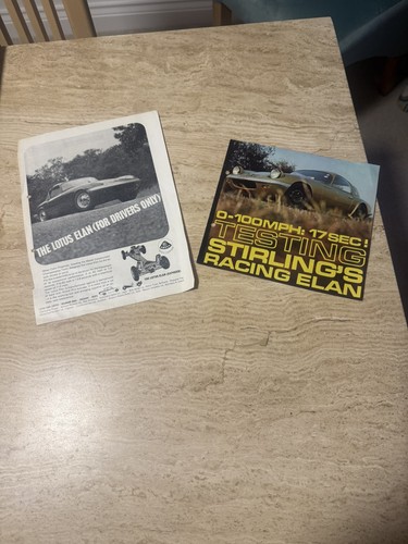 Lotus elan werbung stirling - elan,
