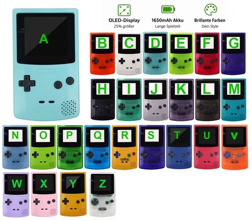 Game boy color oled - game,