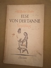 Else von der Tanne - Erzählung von Wilhelm Raabe / Reclamheft von 1954!!