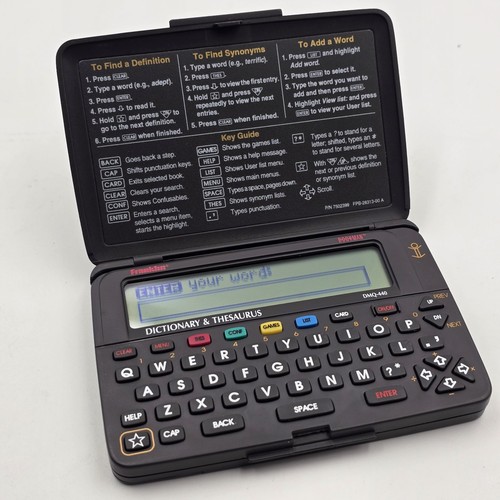 Franklin bookman dmq 440 - bookman,