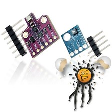 BME680 IAQ Index SGP30 GY-SGP30 MOX VOC TVOC CO2 Luftqualität Air Gas Sensor Mod