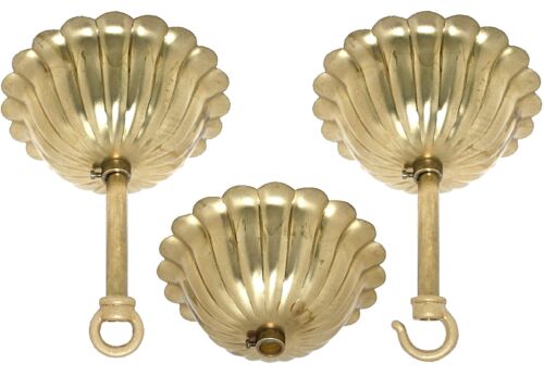 Baldachin messing rosettenform - baldachin,