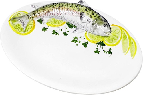 Ital relief keramik teller - ital.,