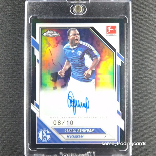 Topps gerald asamoah auto - topps,