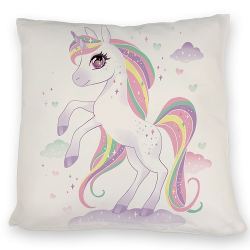 Einhorn kissen mit - einhorn,