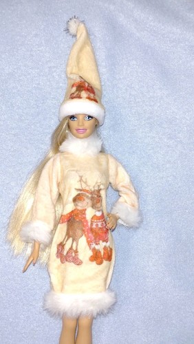 Barbie kleid mütze - barbie, winter