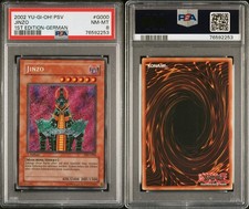 Jinzo PSV-G000 Secret Rare 1.Auflage PSA 8 NM