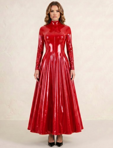 Plus size damen pvc - plus, size,