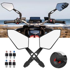 1 Paar Motorroller Spiegel Motorrad Rückspiegel Set 2x M8 und M10 Rechtsgewinde