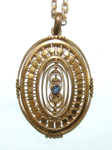 Alter anhänger jugendstil - anhänger, um