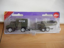 Siku Mercedes Unimog + Trailer
