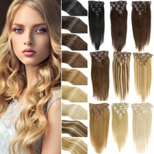 Echthaar Clip In Remy Hair