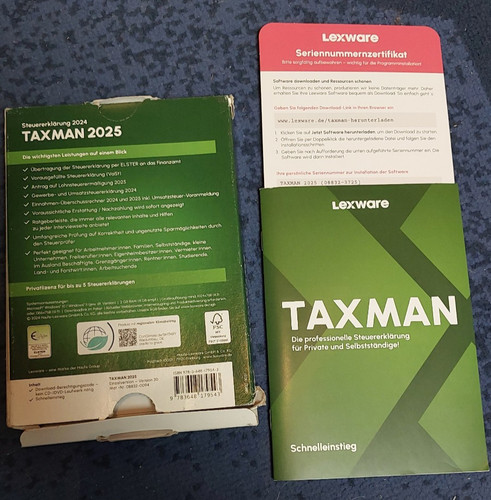Taxman 2025 für das - taxman,