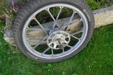 Zündapp o. Hercules Mofa Hinterrad Felge Grimeca 1.35-17 grau