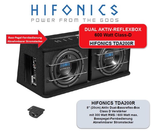 Hifonics tda200r aktiv dual - hifonics,