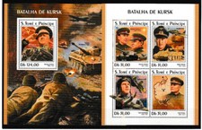 Sao Tome & Principe 2018 Panzer Flugzeuge tanks aircraft aviation