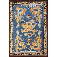 Tibetischer Drache Teppich