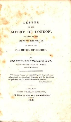 Letter the livery of - letter,