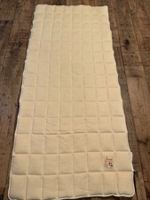 Schafwoll Rubin Matratzenauflage  Matratzenschutz 90x200