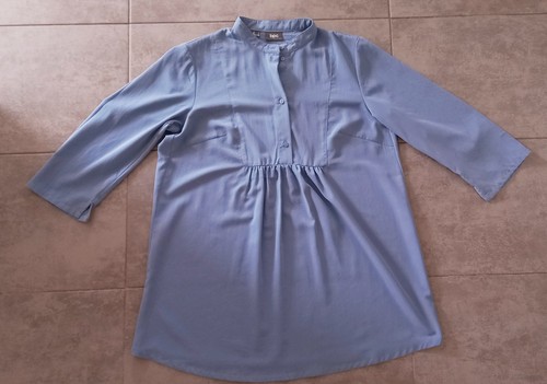 Taubenblaue bluse von - , bonprix