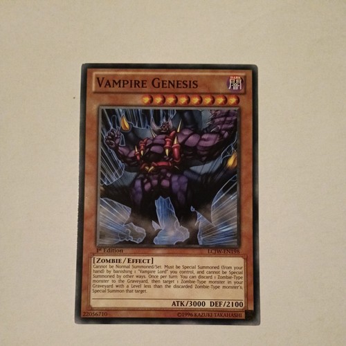 Vampire genesis lcjw - vampire,