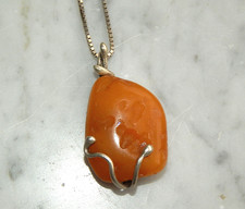 UNIKAT !  Anhänger Bernstein