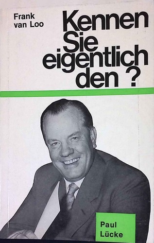 Paul lücke kennen sie - kennen,