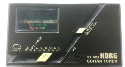 Korg 60x guitar tuner - korg, /