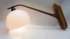 Dänische wand lampe - wand, teak